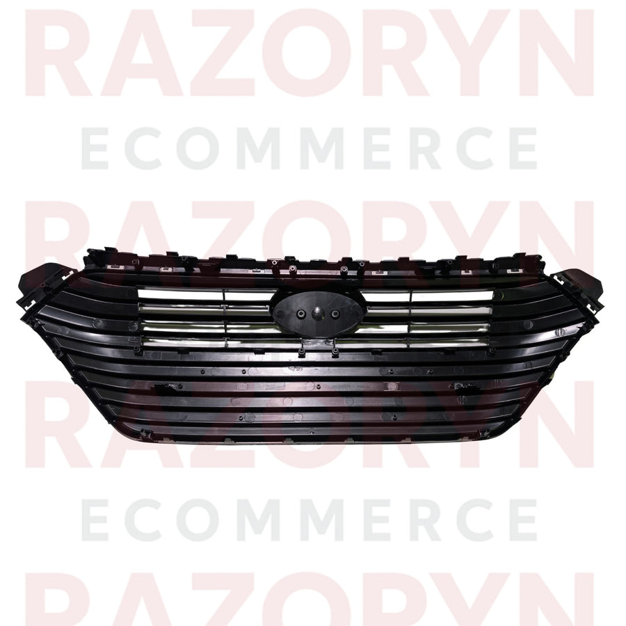 Hyundai Ioniq 2016–2020 Glossy Front Bumper Radiator Grille Black