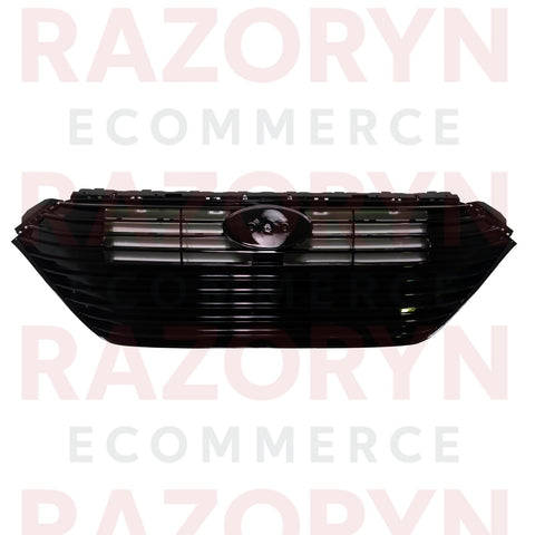 Hyundai Ioniq 2016–2020 Glossy Front Bumper Radiator Grille Black