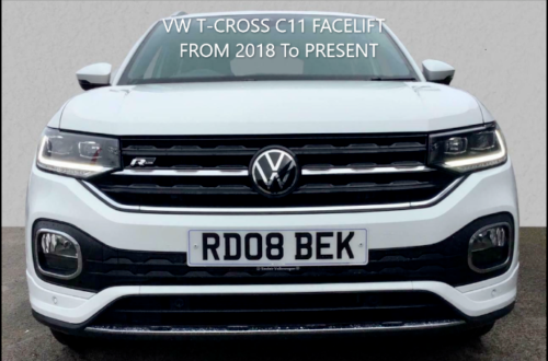 VW POLO MK6 VW T ROC T CROSS GRILLE VW Front Badge