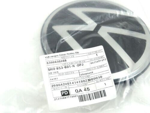Volkswagen Golf MK8 Front Bumper Badge Emblem