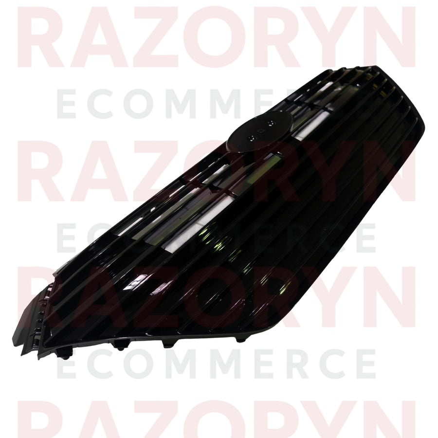 Hyundai Ioniq 2016–2020 Glossy Front Bumper Radiator Grille Black