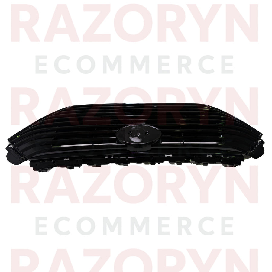 Hyundai Ioniq 2016–2020 Glossy Front Bumper Radiator Grille Black
