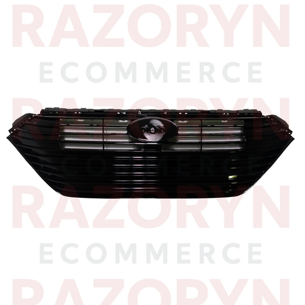 Hyundai Ioniq 2016–2020 Glossy Front Bumper Radiator Grille Black