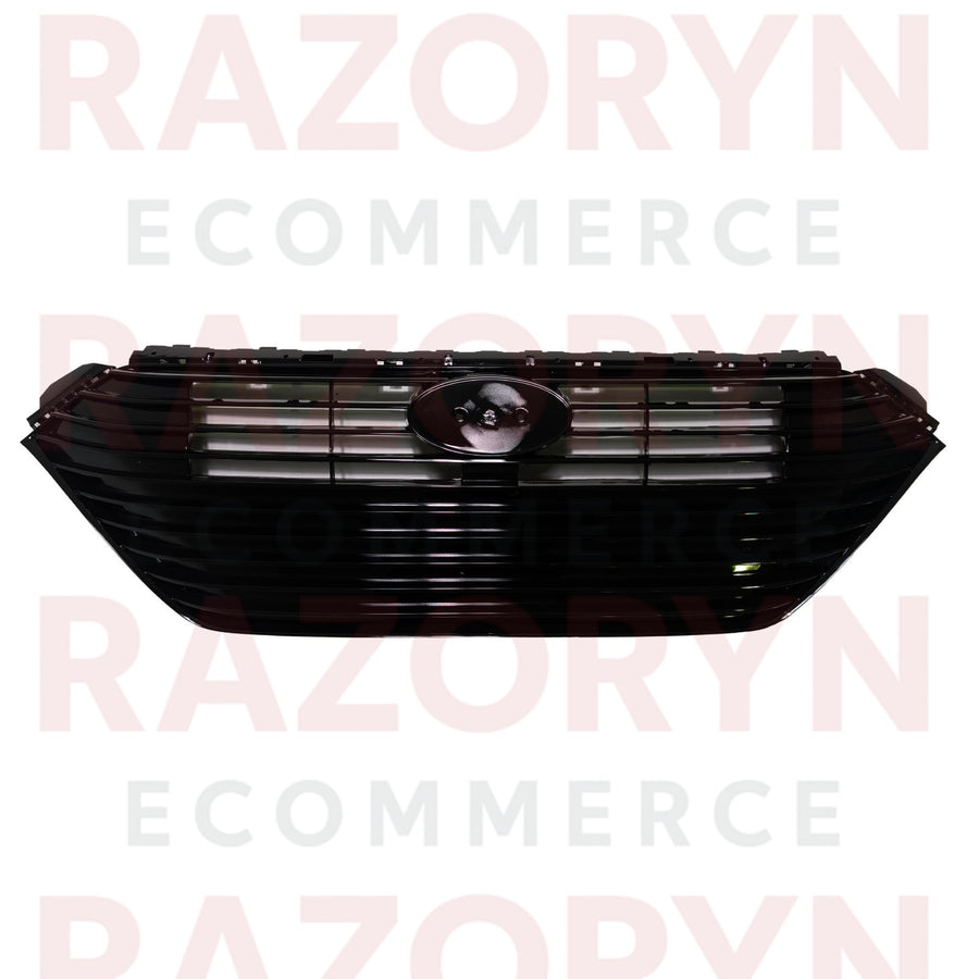 Hyundai Ioniq 2016–2020 Glossy Front Bumper Radiator Grille Black