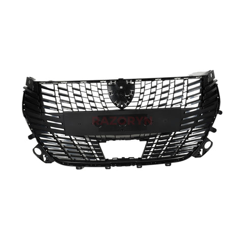 Peugeot 208 2024-2026 Front Bumper Main Grille (Black)