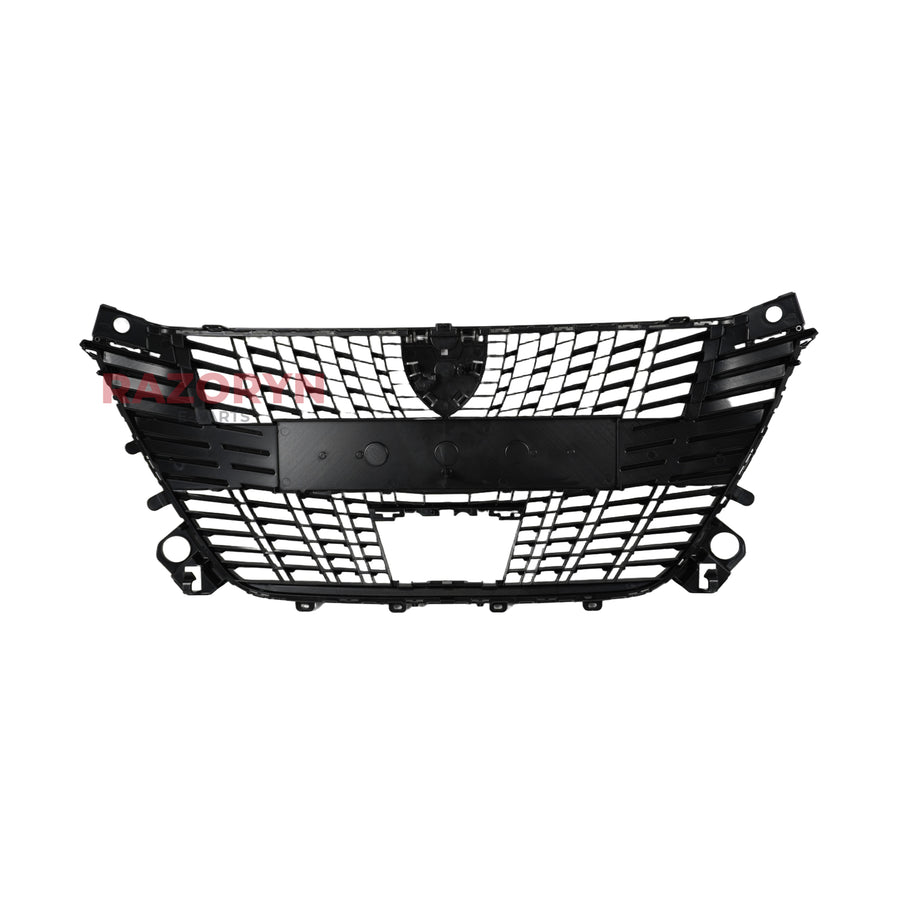 Peugeot 208 2024-2026 Front Bumper Main Grille (Black)
